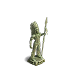 Статуя-страж игры Клондайк